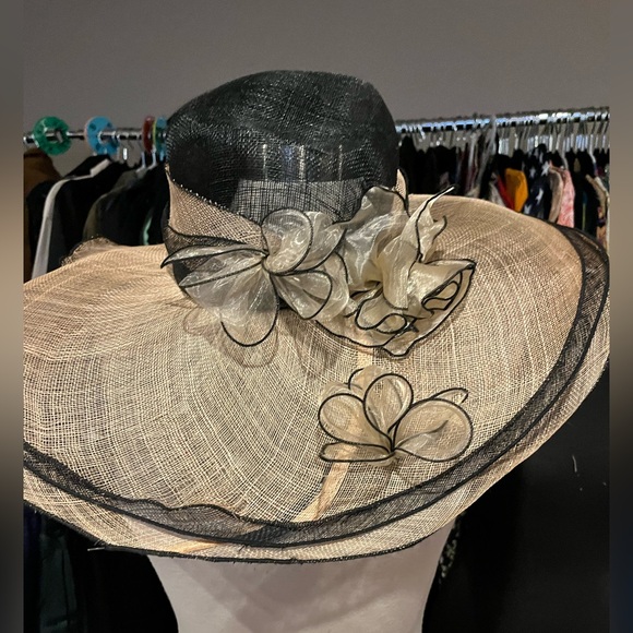Vintage Accessories - Vintage Horse hair hat